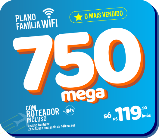 Plano Família Wifi ( + vendido )